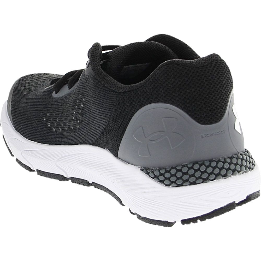 Under Armour Hovr Sonic 5 Running - Boys | Girls Black White Back View