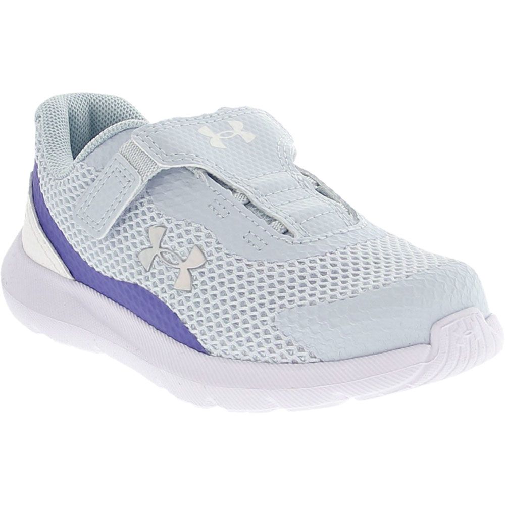 Under Armour Surge 3 AC Baby Toddler Athletic Shoes Oxford Blue White