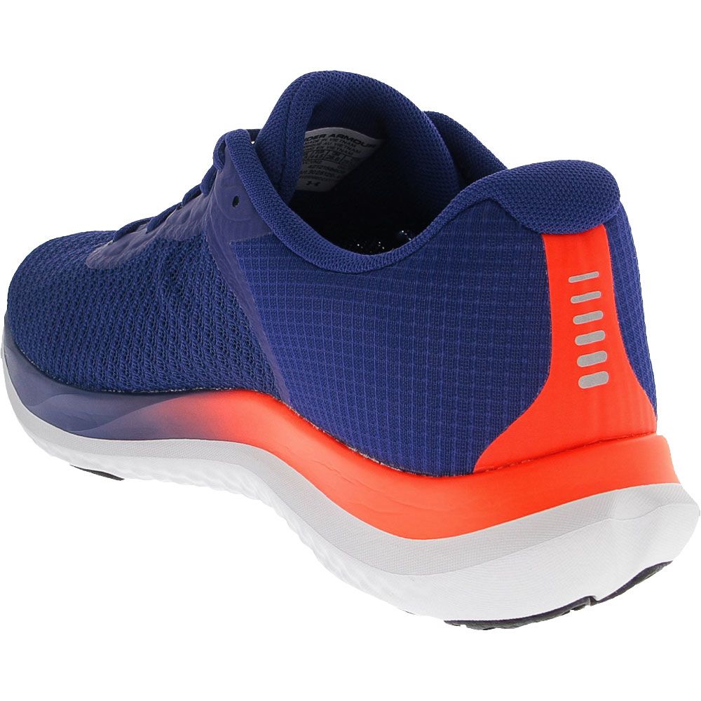 Under Armour Charged Breeze Running Shoes - Mens Bauhaus Blue White Back View