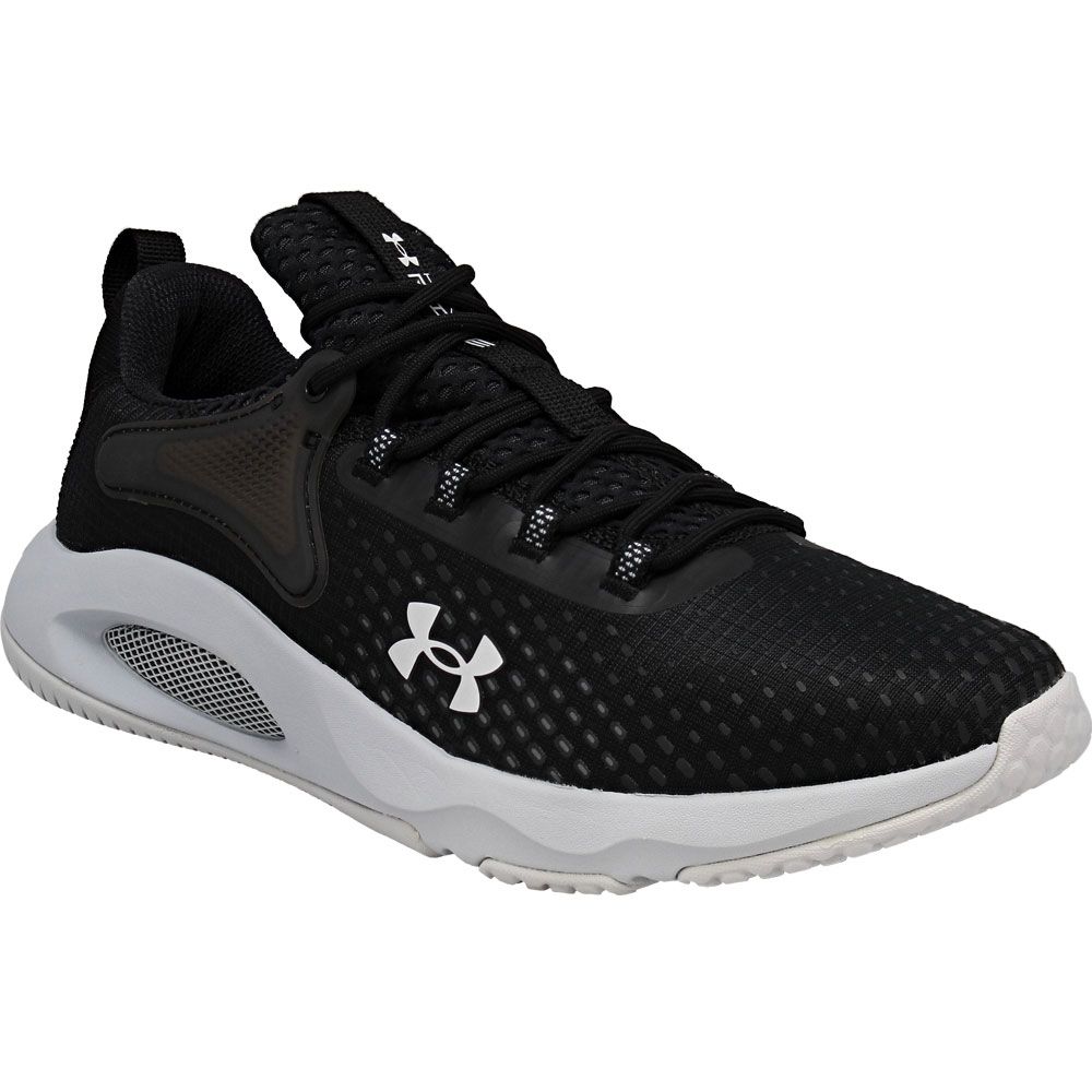 Under Armour Hovr Rise 4 Training Shoes - Mens Black Grey