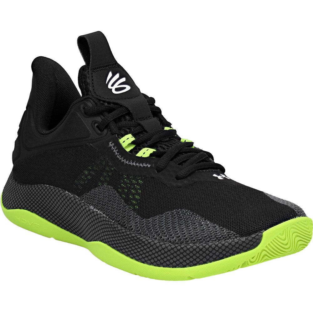 Under Armour Curry Hovr Splash 2 Basketball Shoes - Mens Black Grey