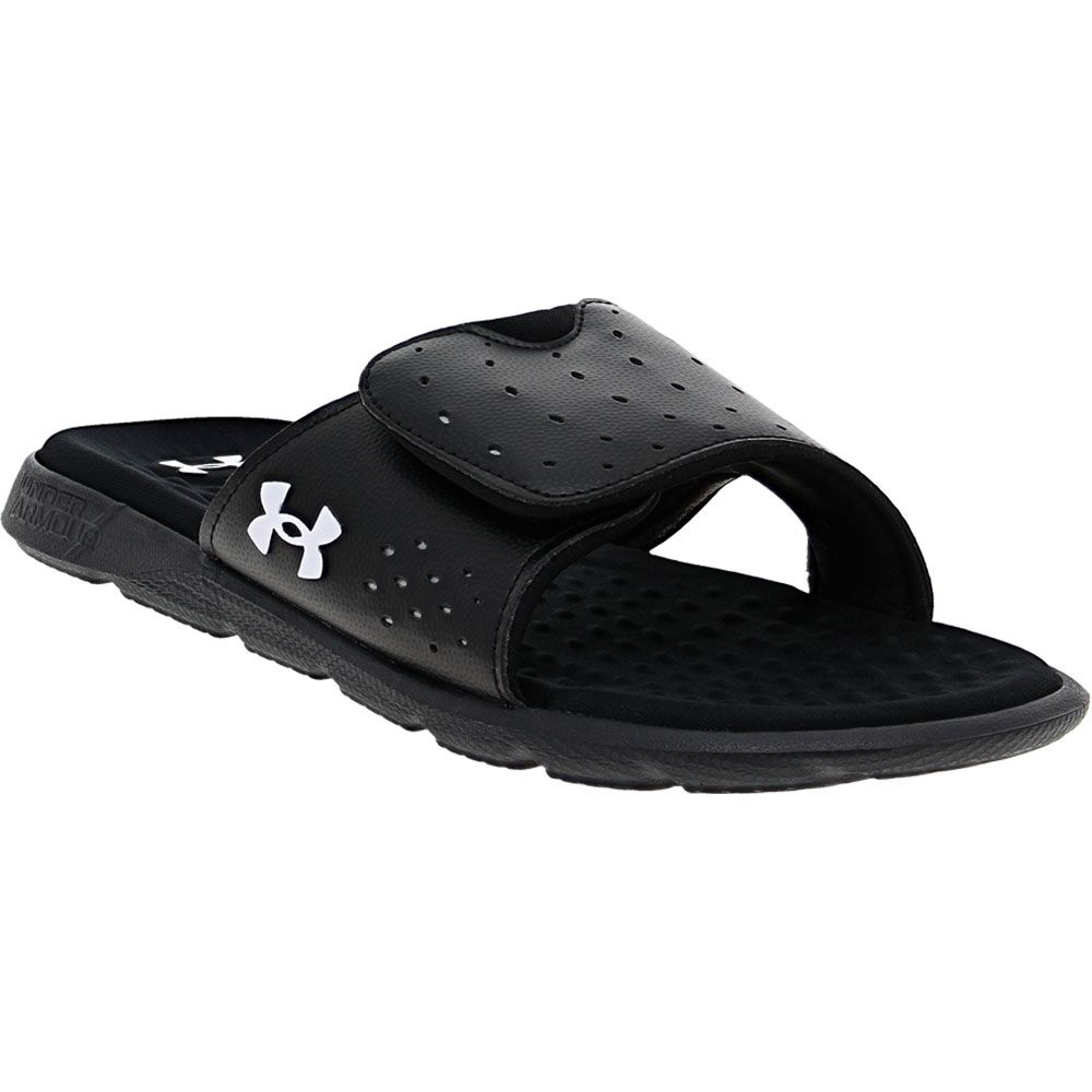 Under Armour Ignite Pro 7 Slide Sandals - Womens Black White