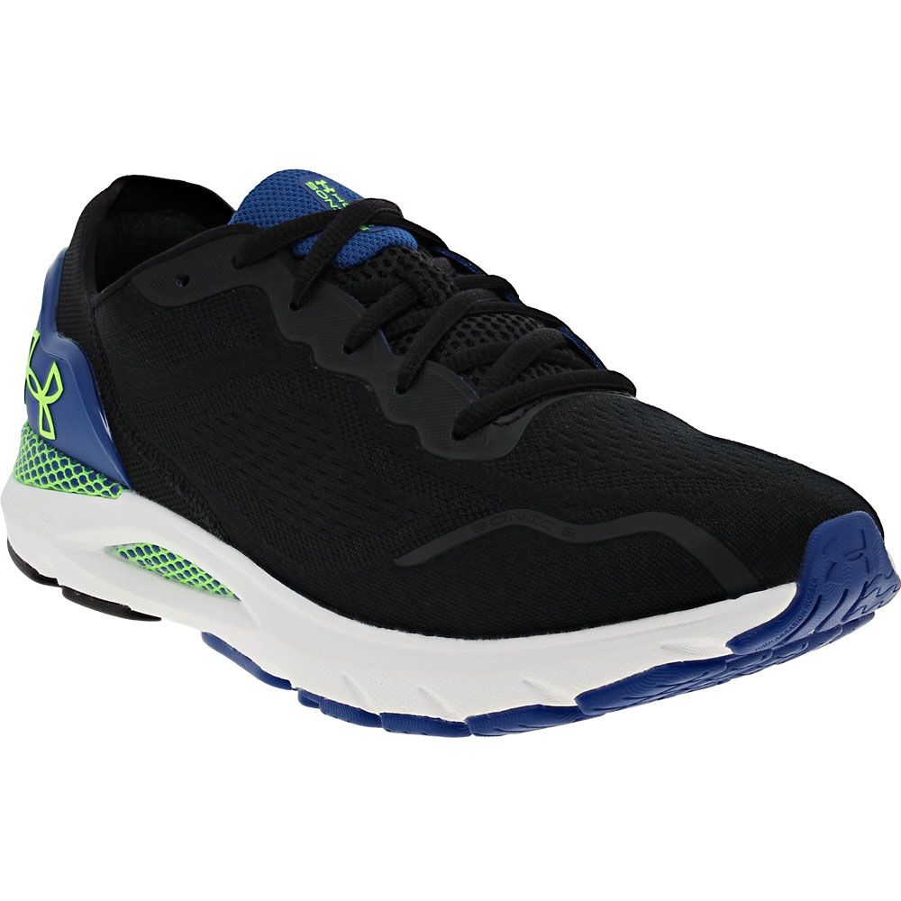 Under Armour Hovr Sonic 6 Running Shoe - Mens Black Blue Lime