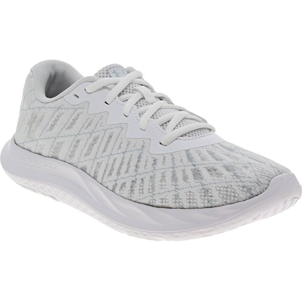Under Armour Charged Breeze 2 Running Shoes - Womens White Halo Gray