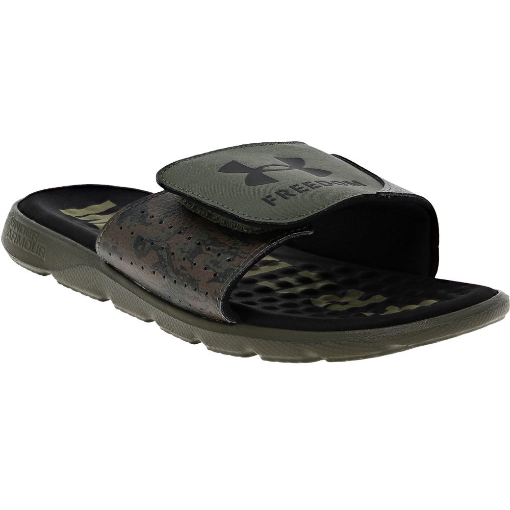 Under Armour Ignite Pro 7 Freedom Slide Sandals - Mens Marine Green