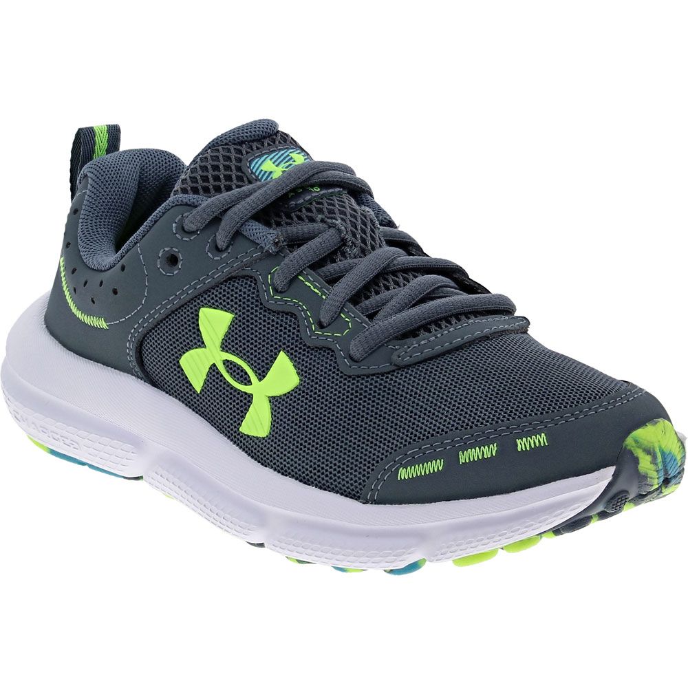 Under Armour Assert 10 Bgs Running - Boys Grey Multi