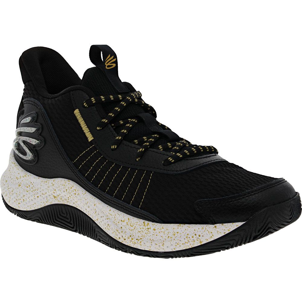 Under Armour Curry 3z7 Basketball Shoes - Mens Black Gold