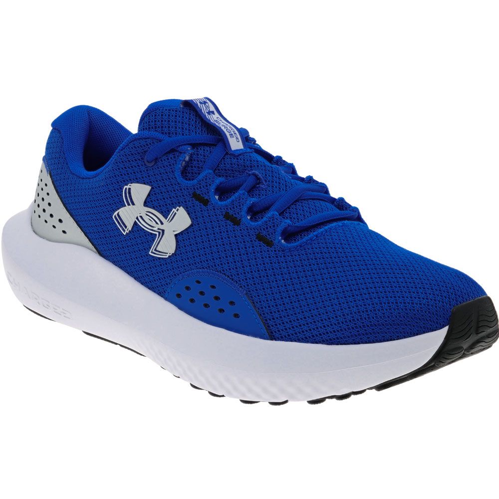 Under Armour Charged Surge 4 Running Shoes - Mens Royal White