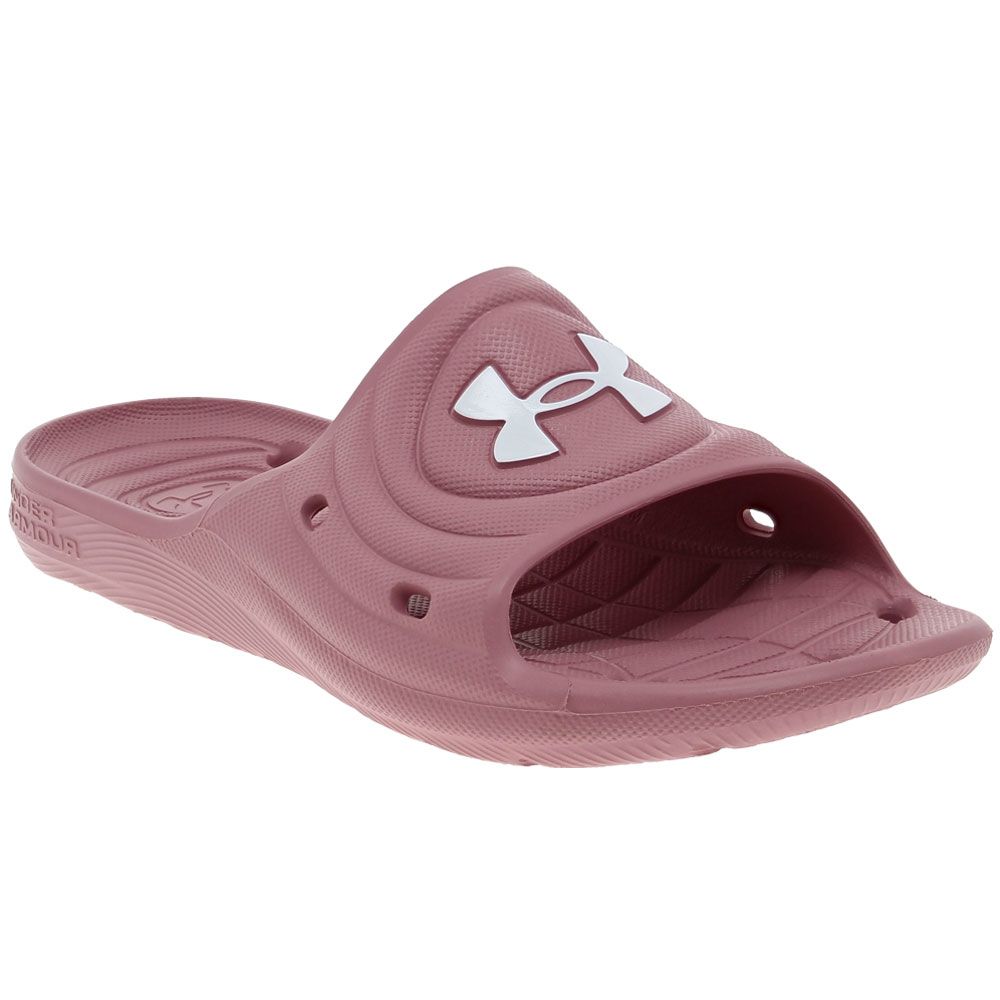 Under Armour Locker 4 Sl Slide Sandals - Womens Pink Elixir