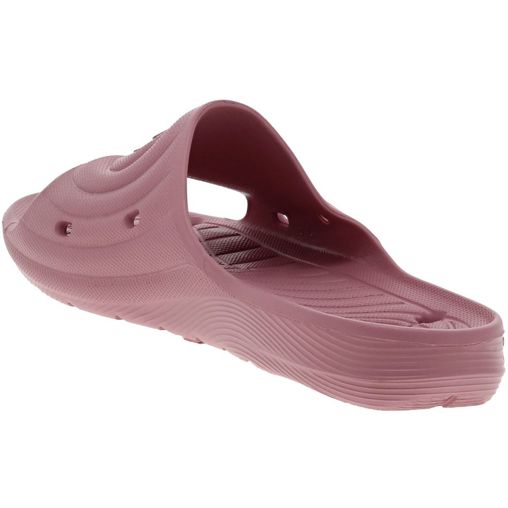 Under Armour Locker 4 Sl Slide Sandals - Womens Pink Elixir Back View