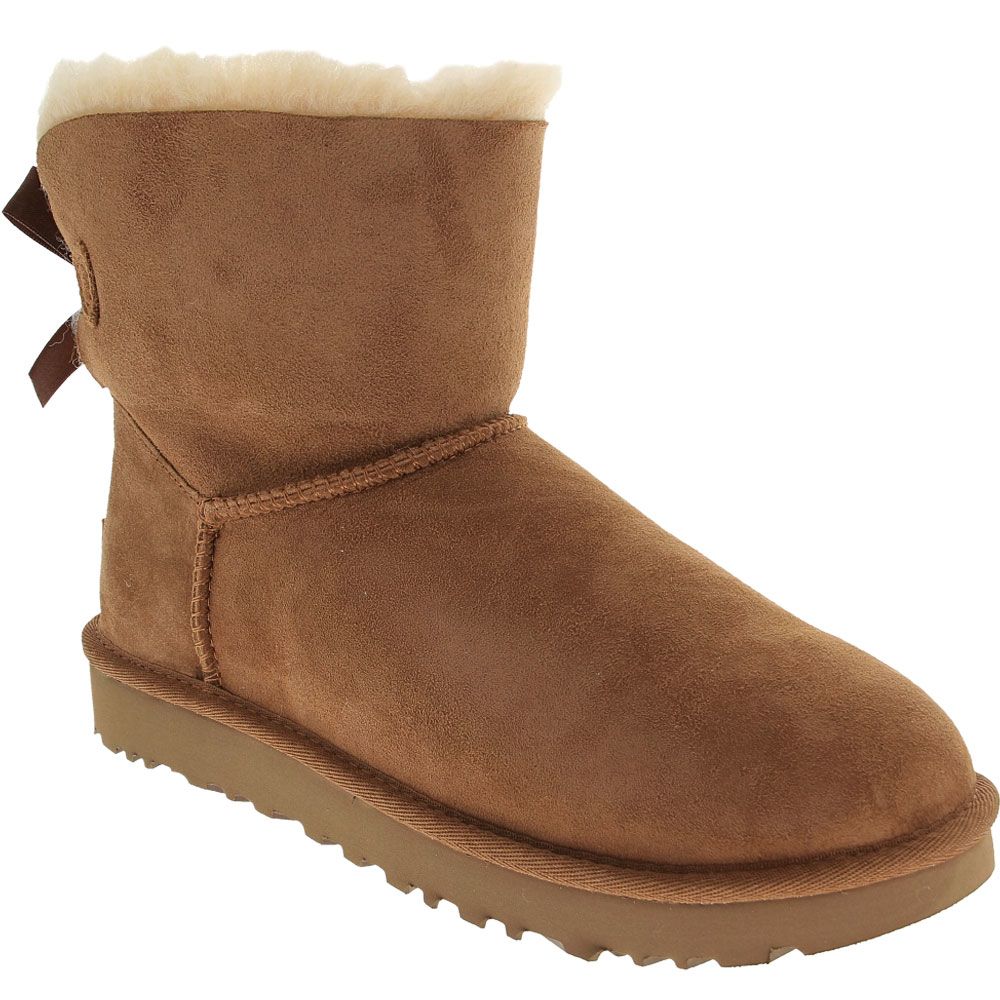 UGG® Bailey Bow Mini 2 Winter Boots - Womens Chestnut