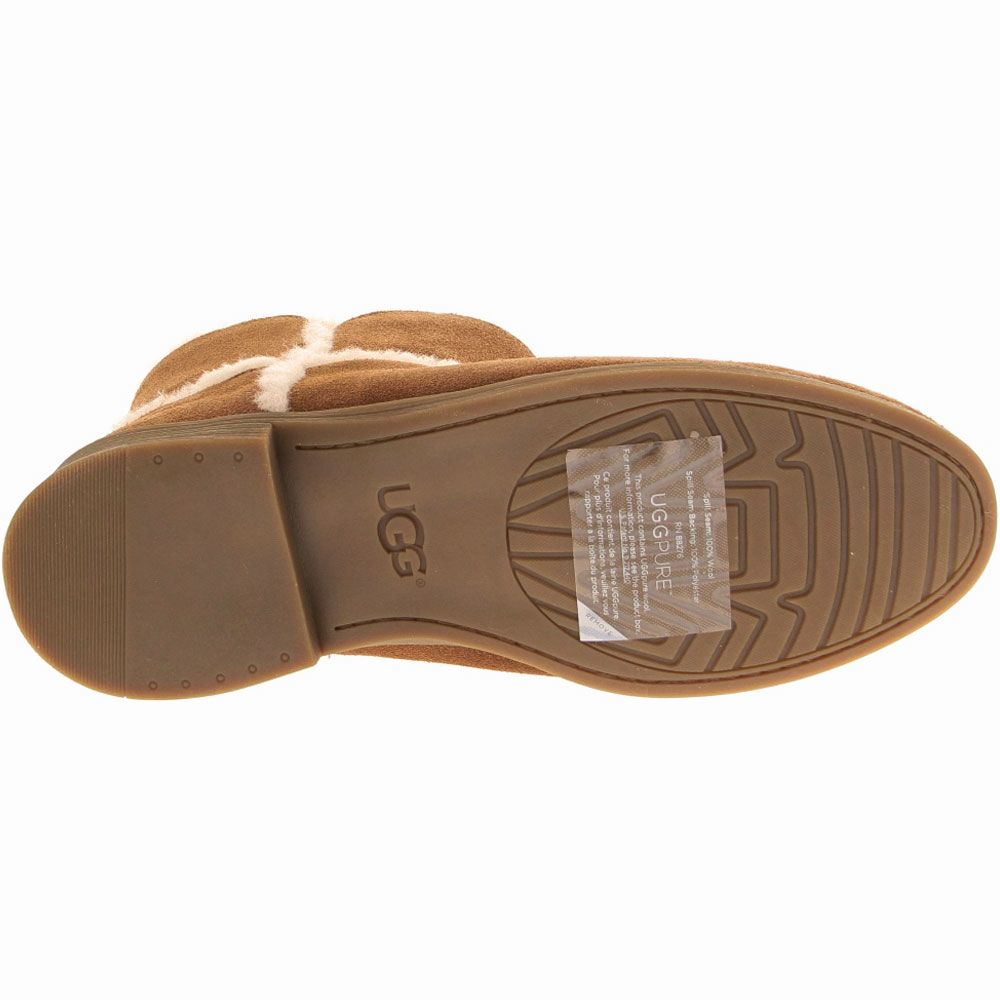 UGG® Coletta Comfort Winter Boots - Girls Chestnut Sole View