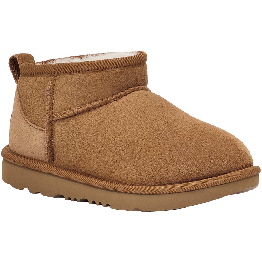 UGG® Classic Ultra Mini Comfort Winter Boots - Girls Chestnut