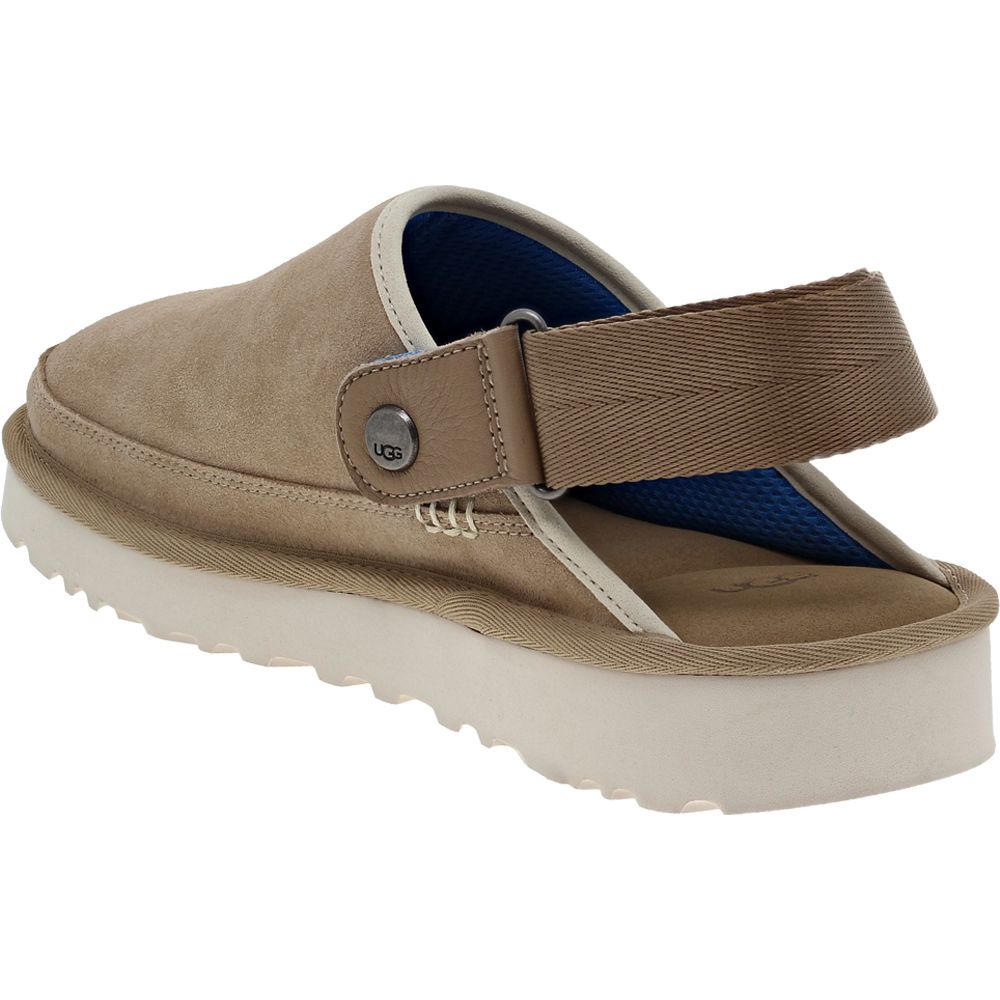 UGG® Goldencoast Clog Slip On Casual Shoes - Mens Sand Back View