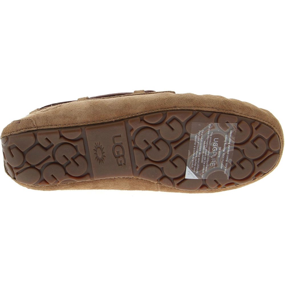 UGG® Dakota Slippers - Womens Chestnut Brown Sole View