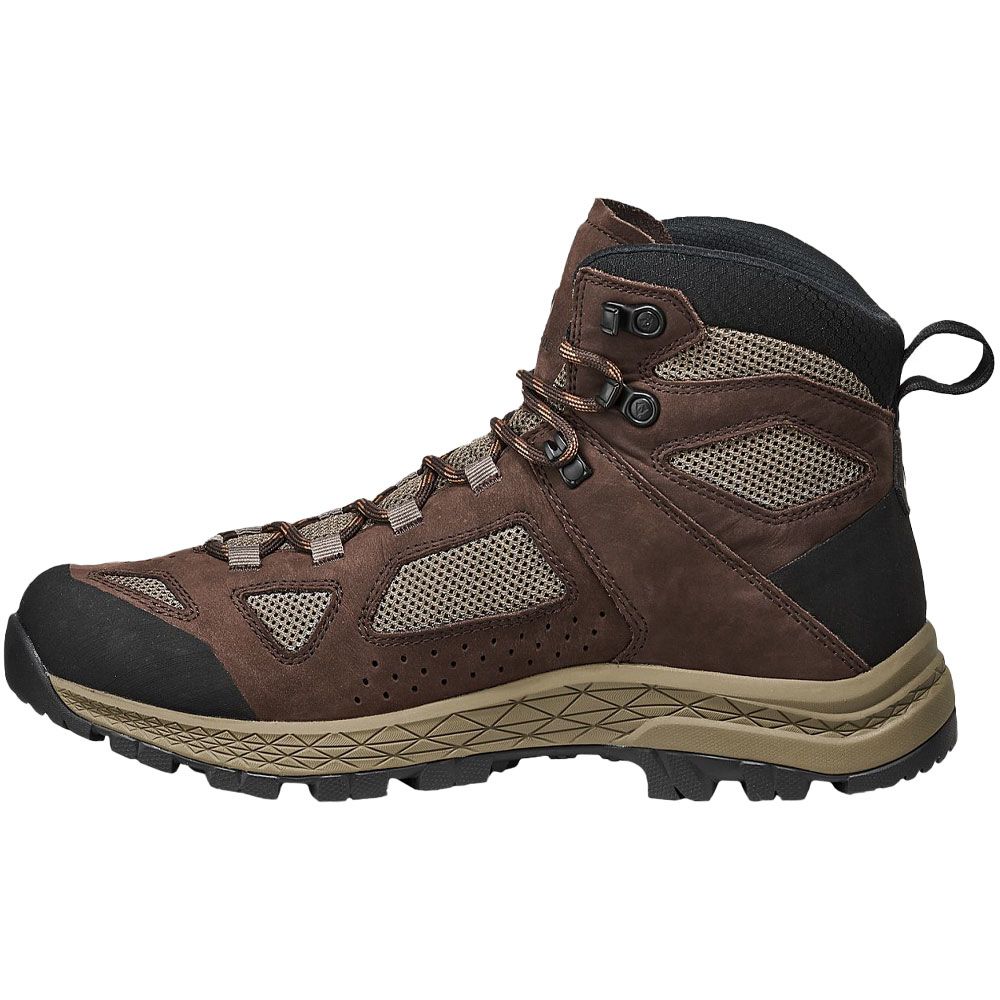 Vasque Breeze Waterproof Mens Hiking Boots Java Back View