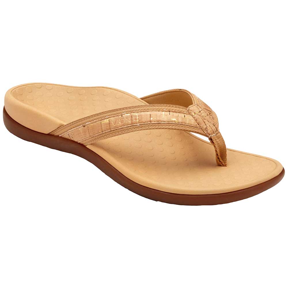 Vionic Tide 2 Sandals - Womens Gold Cork