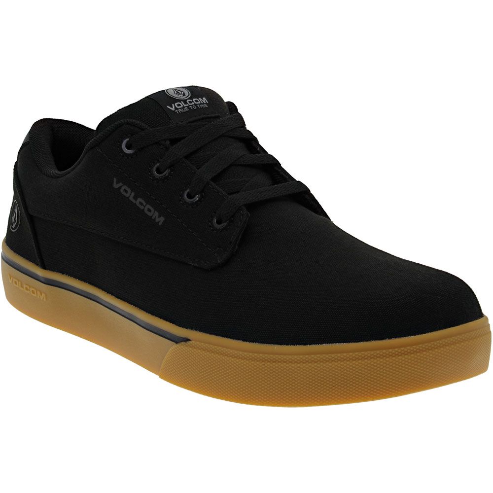 Volcom True Composite Toe Work Shoes - Mens Black