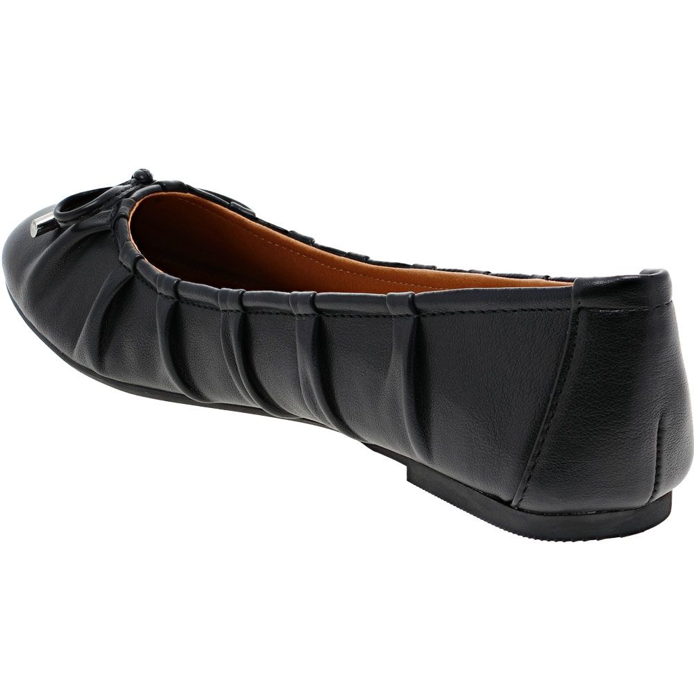 White Mountain Sakari Slip on Casual Shoes - Womens Black Back View