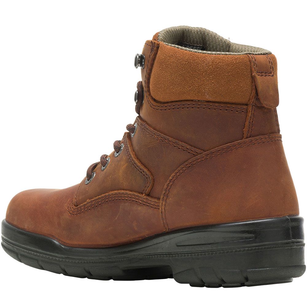 Wolverine 2038 Non-Safety Toe Work Boots - Mens Dark Brown Back View