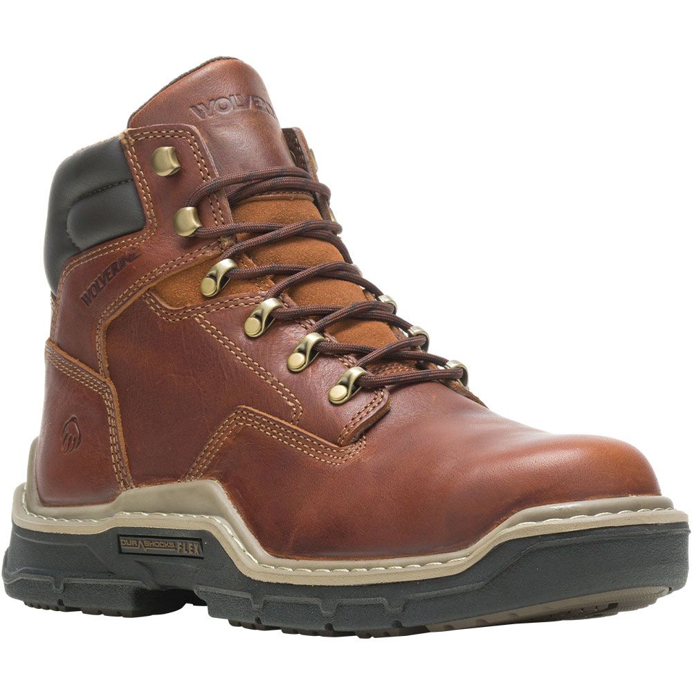 Wolverine 210057 Raider Durashocks Work Boots - Mens Peanut