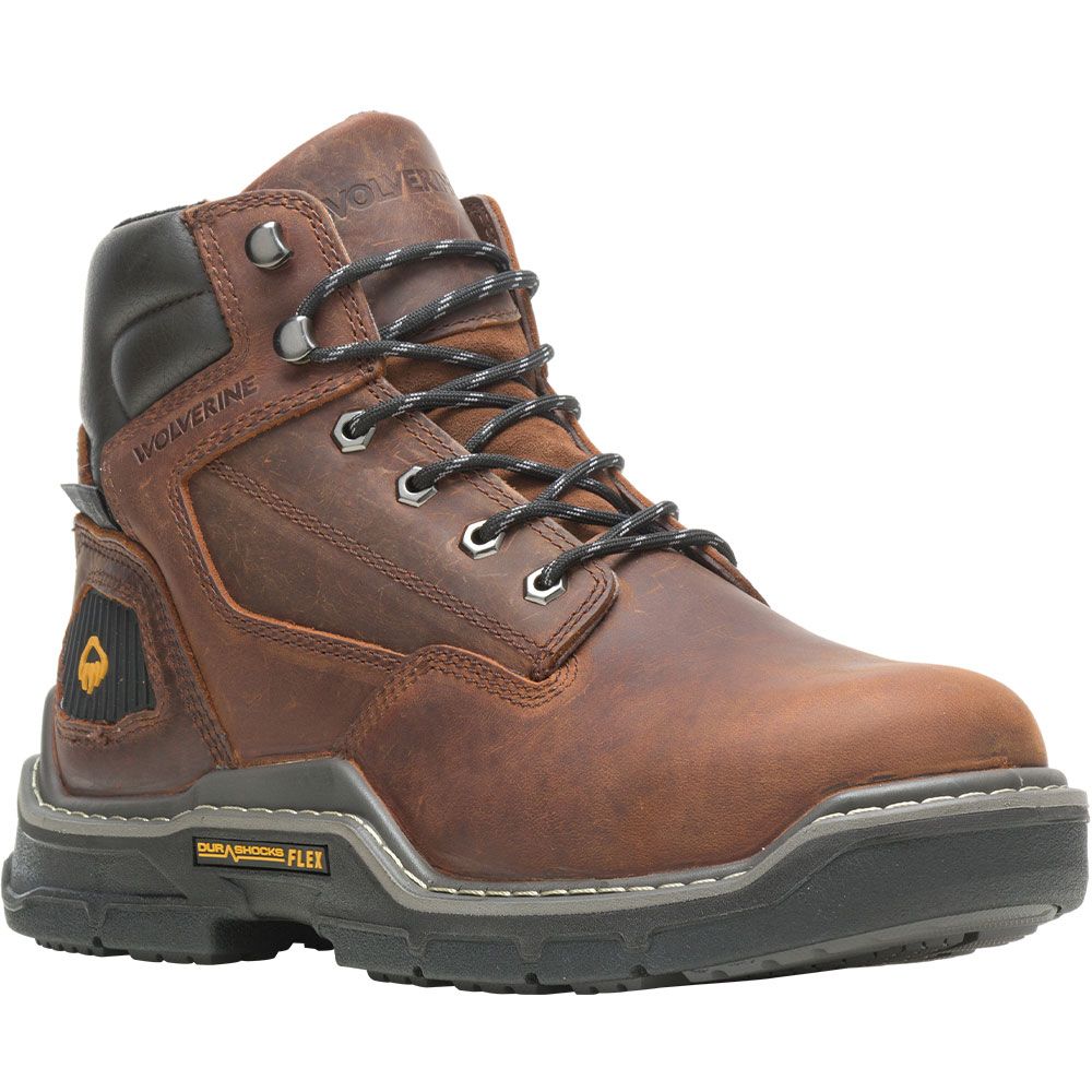 Wolverine 210065 Raider Insulated Soft Toe Work Boots - Mens Peanut