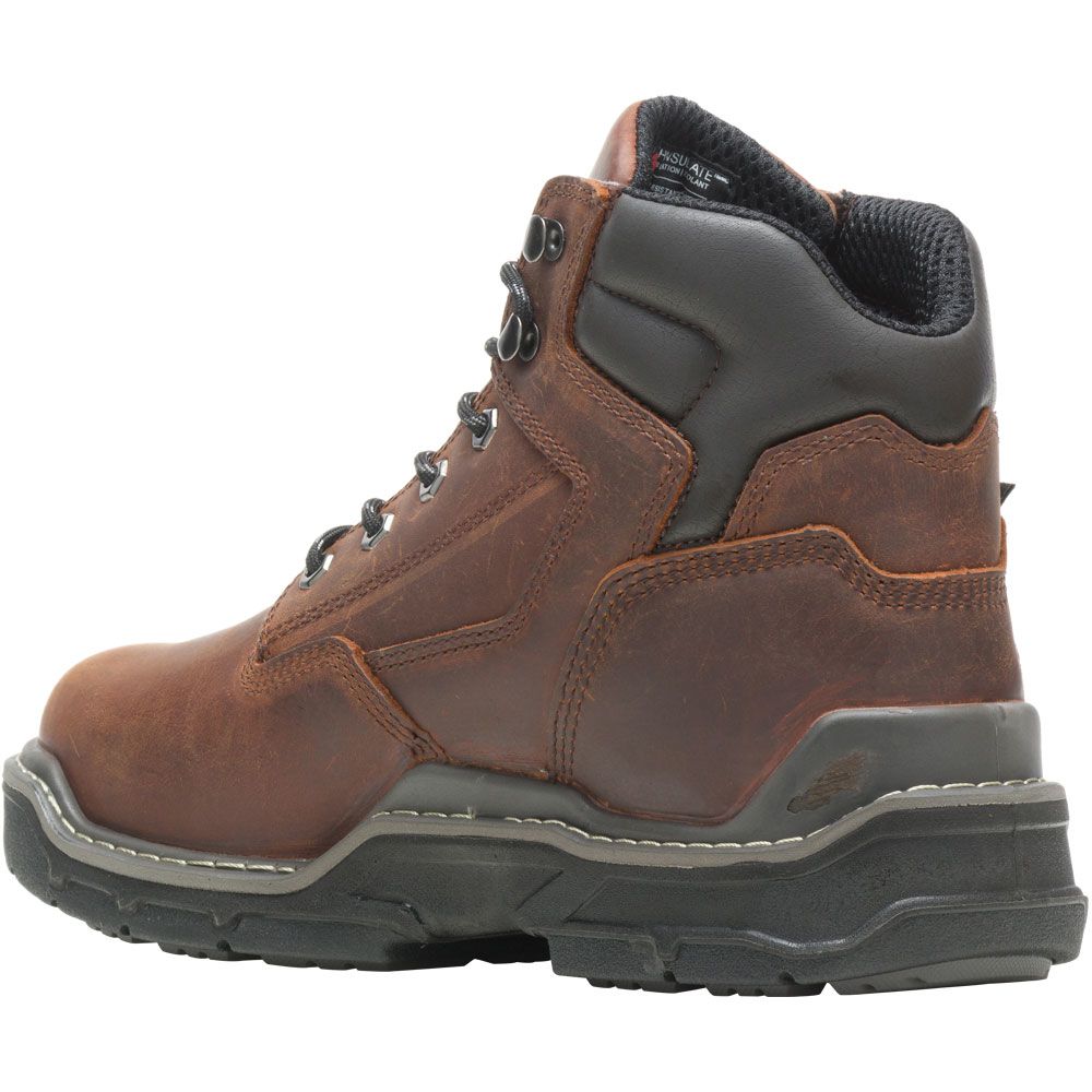 Wolverine 211107 Raider Crbnmx Ins Work Boots - Mens Peanut Back View