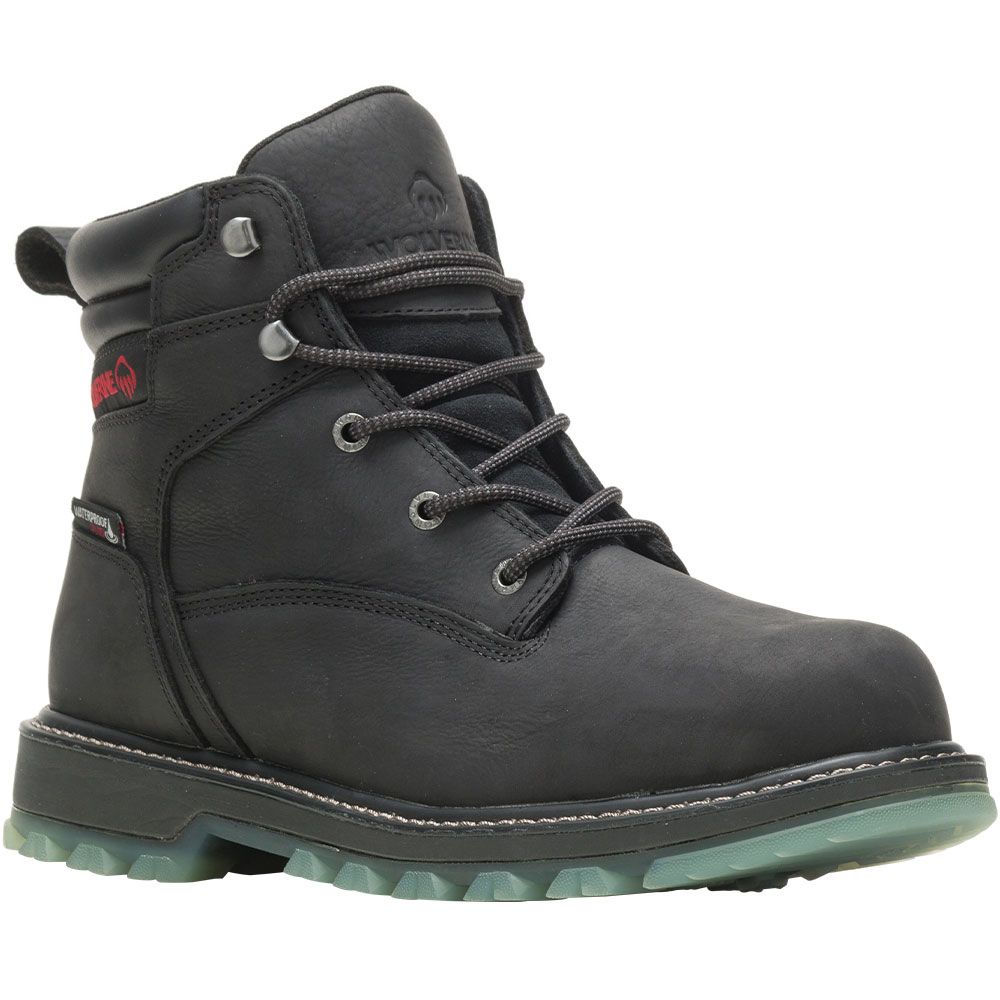 Wolverine 230012 Floorhand LX 6 Non-Safety Toe Work Boots - Mens Black