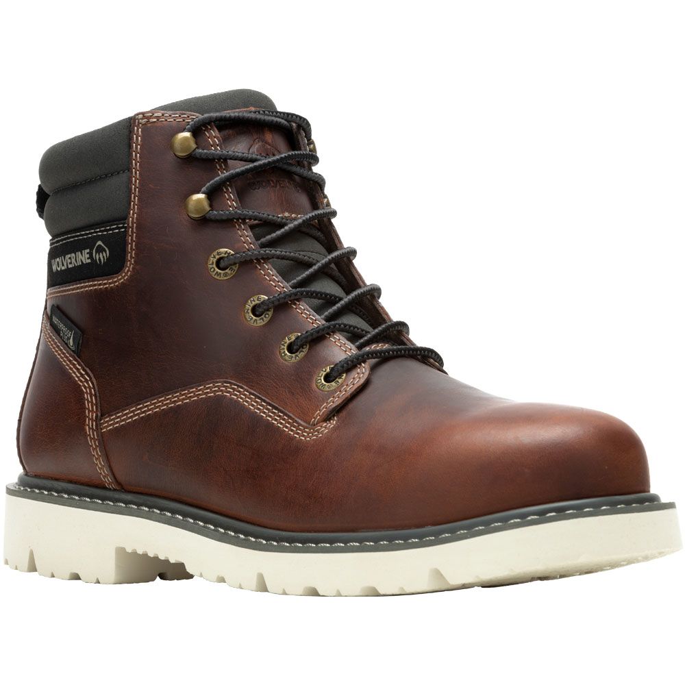 Wolverine 240006 6" Revival Non-Safety Toe Work Boots - Mens Rust