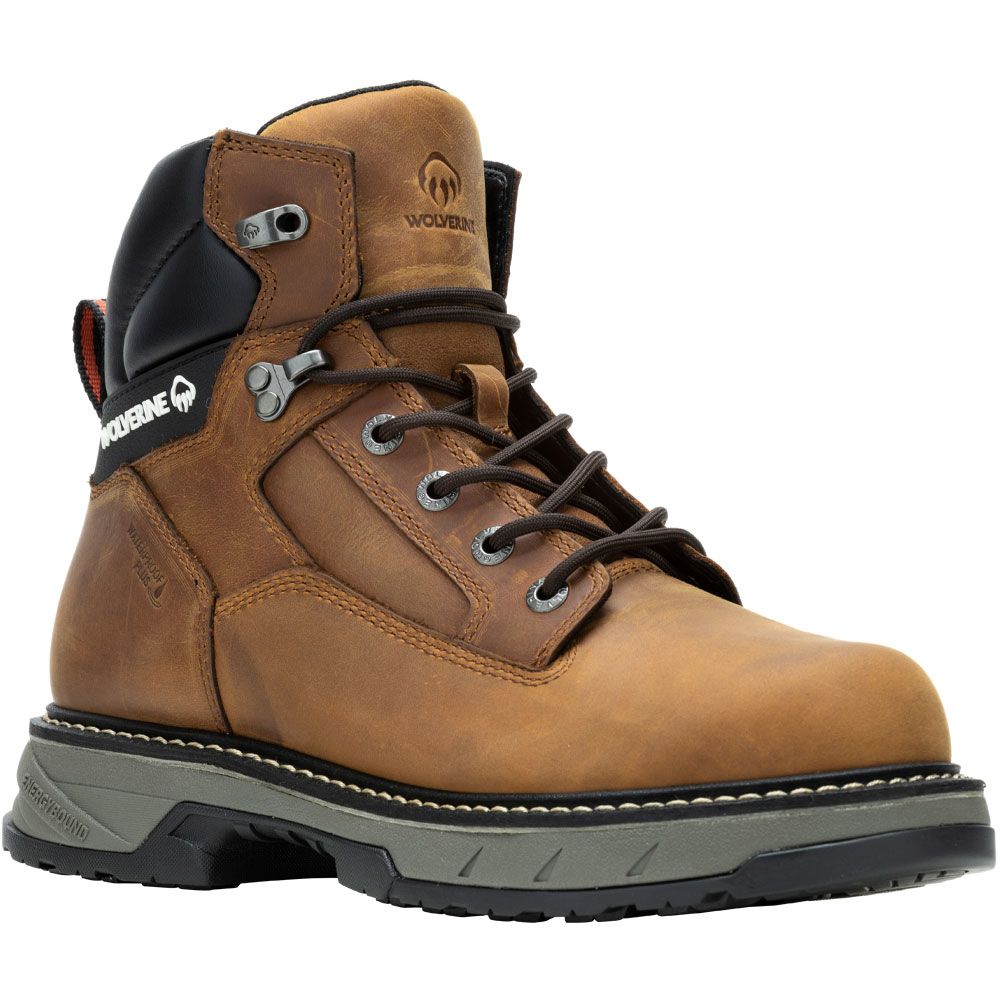 Wolverine ReForce 6" 240009 Non-Safety Toe Work Boots - Mens Cashew