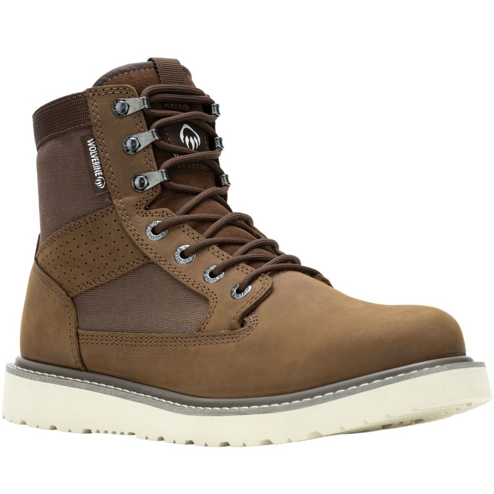 Wolverine Trade Wedge 240015 Non-Safety Toe Work Boots - Mens Dark Brown