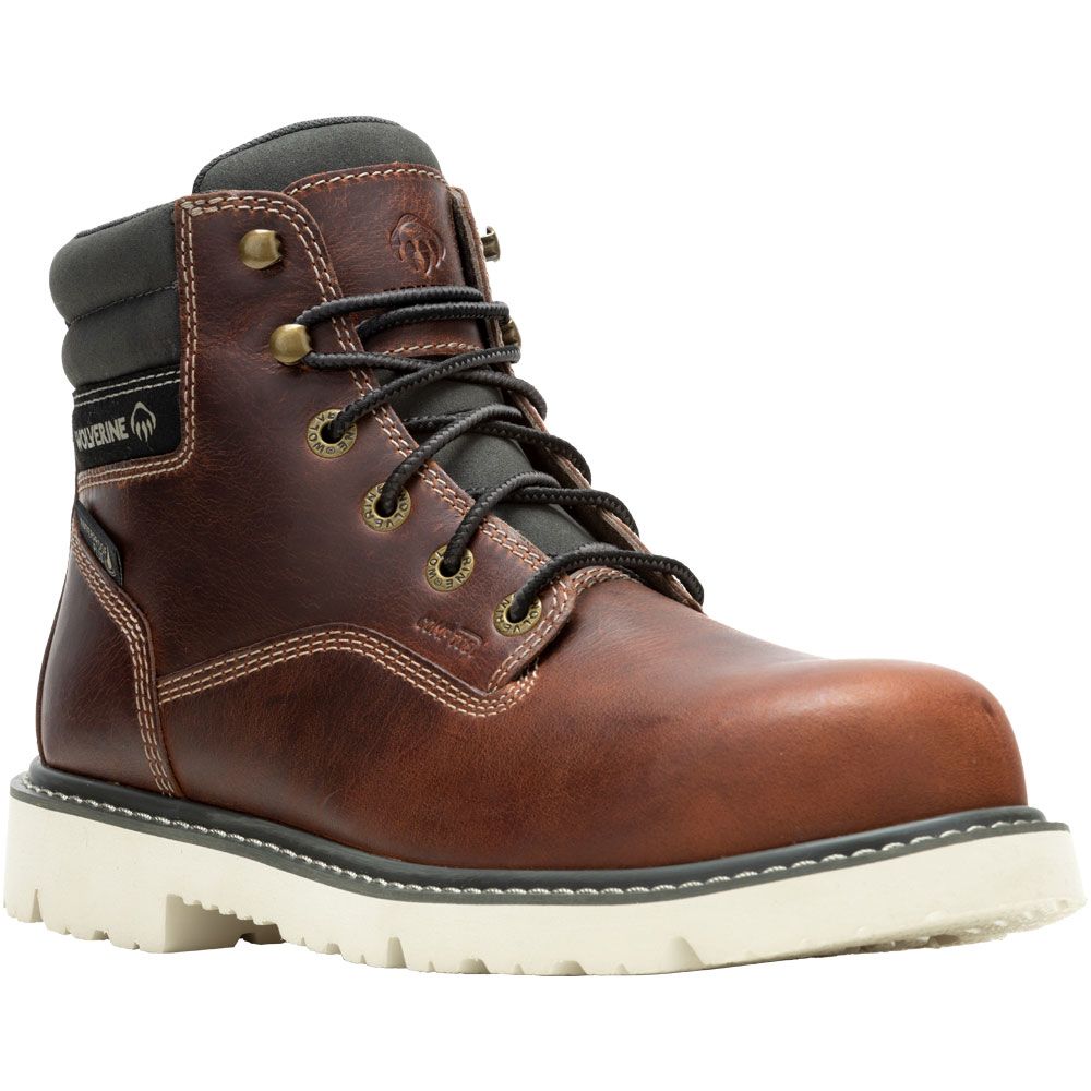 Wolverine 241016 6" Ct Revival Composite Toe Work Boots - Mens Rust