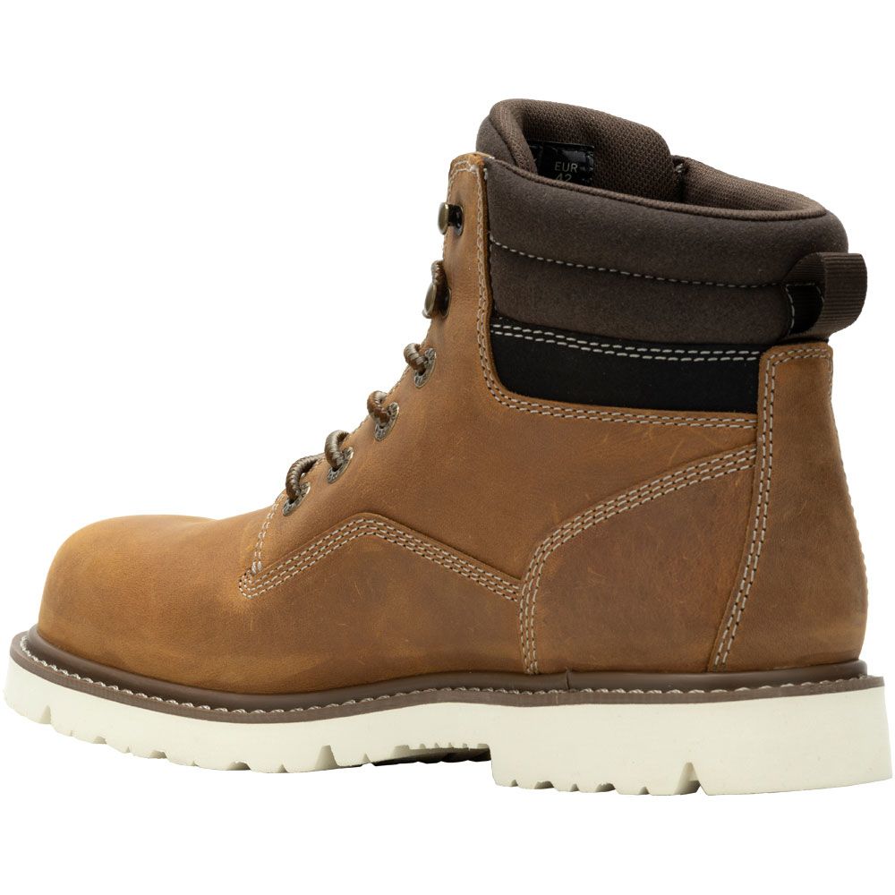 Wolverine 241018 6" Ct Revival Composite Toe Work Boots - Mens Wheat Back View