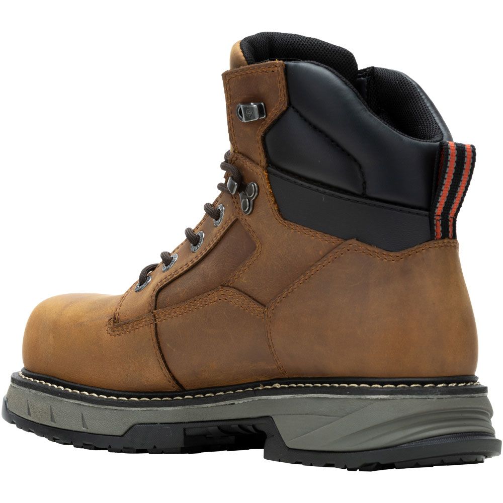 Wolverine ReForce 6" 241023 Composite Toe Work Boots - Mens Cashew Back View