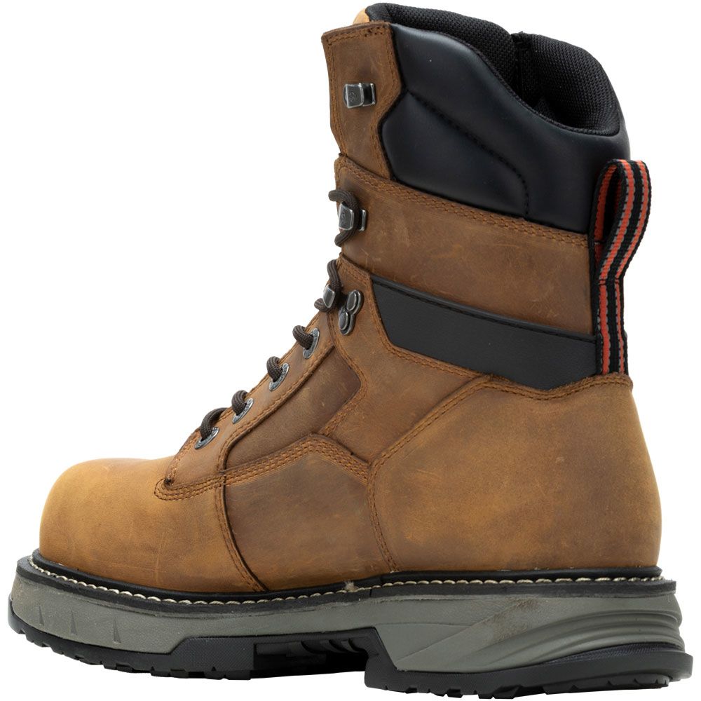 Wolverine ReForce 8" 241025 Composite Toe Work Boots - Mens Cashew Back View