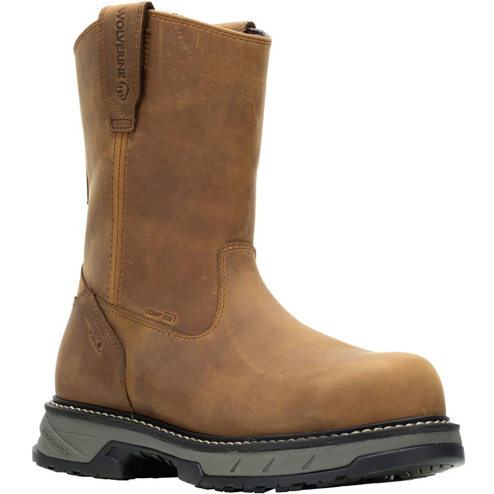 Wolverine ReForce Wellington 241027 Composite Toe Work Boots - Mens Cashew