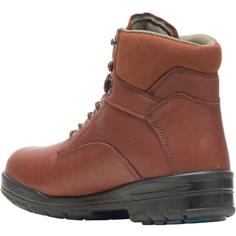 Wolverine Durashocks 3120 Safety Toe Work Boots - Mens Brown Back View