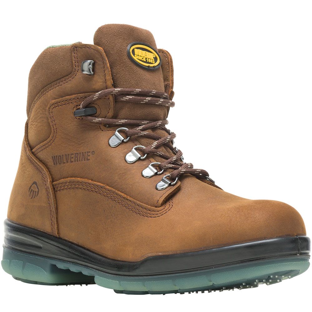 Wolverine I-90 Durashocks 3226 6" Insulated Work Boots - Mens Brown