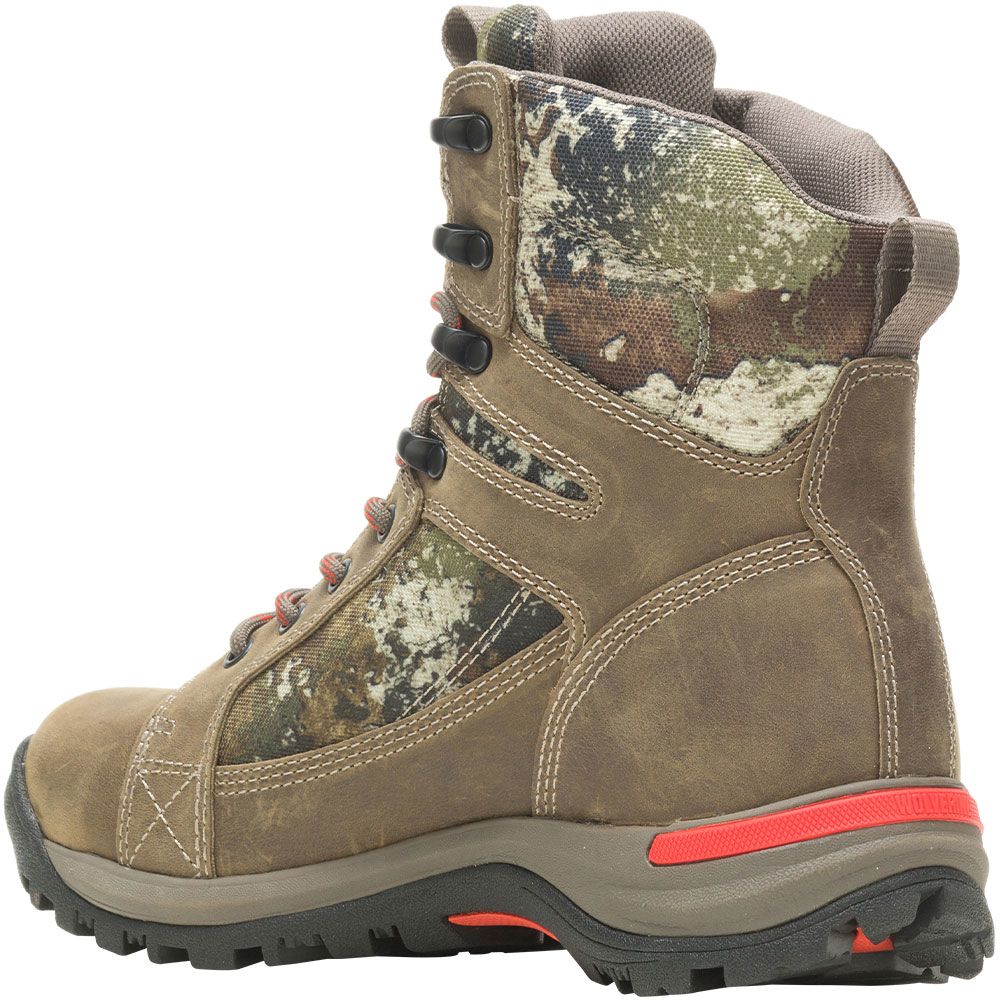 Wolverine 880361 Sightline Inslt Winter Boots - Womens Gravel True Timber Back View