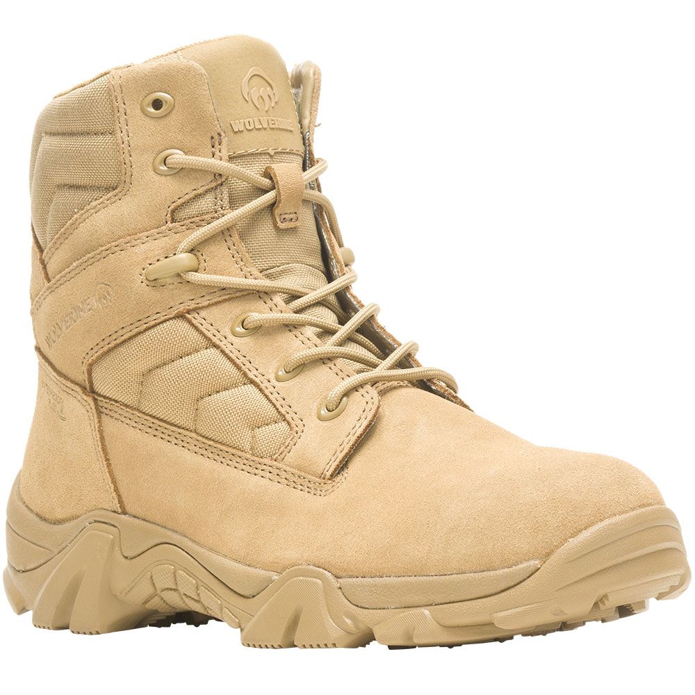 Wolverine 880406 Wilderness Tactical Non-Safety Toe Work Boots - Mens Coyote