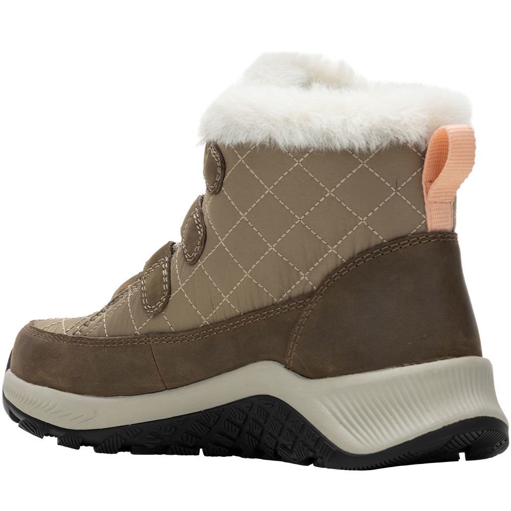 Wolverine Luton Qltd Wp Ins Hikr Winter Boots - Womens Gravel Back View