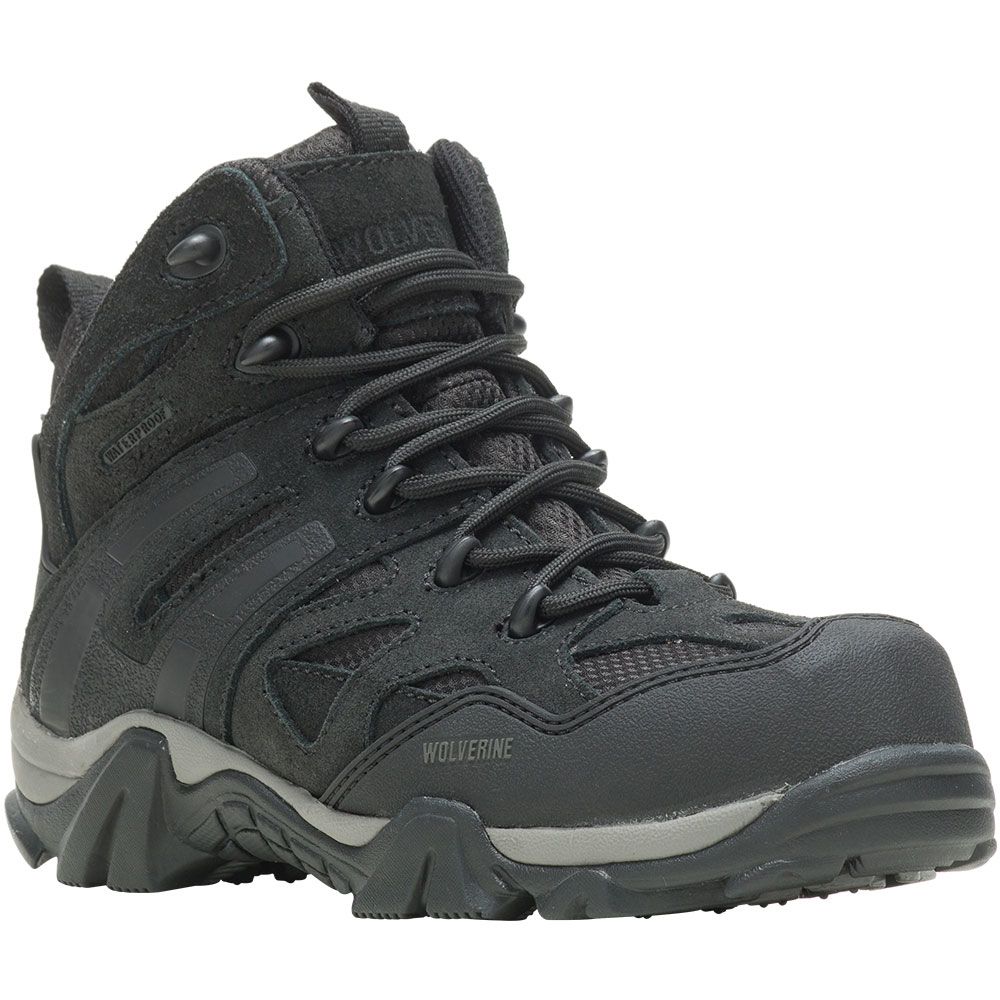 Wolverine 881017 Wilderness Ct Composite Toe Work Boots - Womens Black