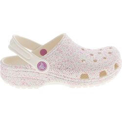 Crocs Classic Glitter Clog 2 Youth Girls Water Sandals - Alt Name