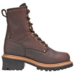 Carolina 8 Inch EH Logger Soft Toe Work Boots 421 - Womens - Alt Name