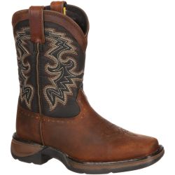 Durango Lil Durango Tan Black Toddler Western Boot - Alt Name