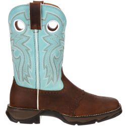 Durango Lady Rebel Powder N Lace Saddle Womens Western Boots - Alt Name