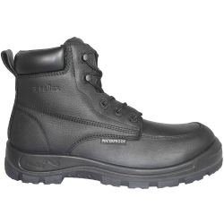 Genuine Grip 6090 Mercury Black Composite Toe Work Boots - Mens - Alt Name