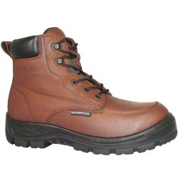 Genuine Grip 6091 Mercury Brown Composite Toe Work Boots - Mens - Alt Name