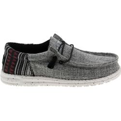 Hey Dude Wally Funk Black Aztec Casual Shoes - Mens - Alt Name
