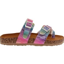 Kensie Girl 2 Buckle Thong Footbed Girls Sandals - Alt Name
